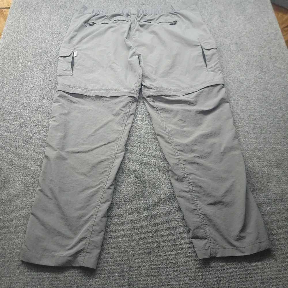 Magellan Outdoors Fish Gear Convertible Cargo Pants Gray 3XL SGMGMF7000 Mens